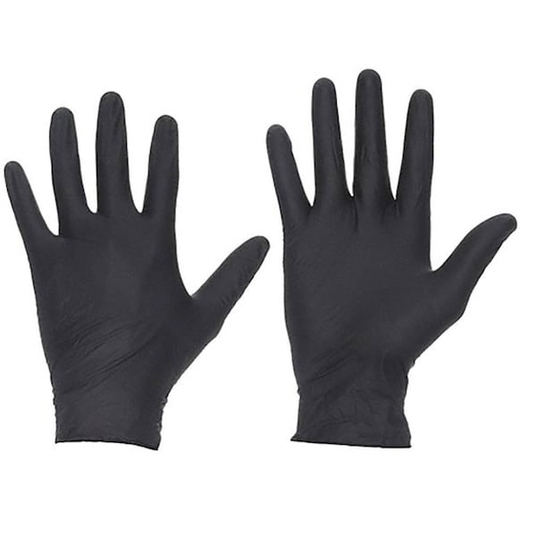 Db Electrical Nitrile Gloves For Nitrile Tractor Gloves-Large Black Color; 3014-1224 - main